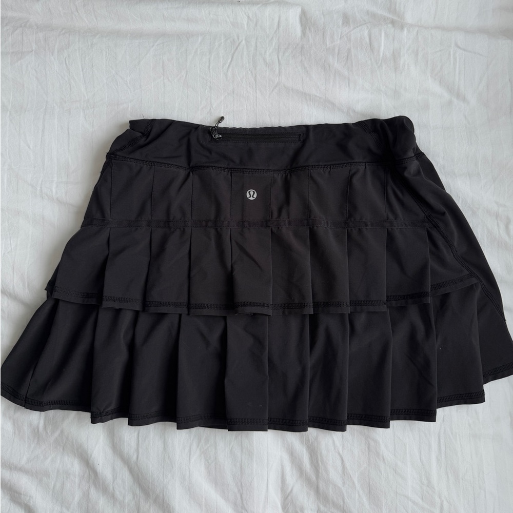 LULULEMON BLACK TENNIS SKIRT SZ 8